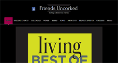 Desktop Screenshot of friends-uncorked.com